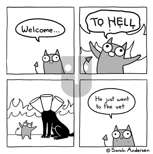 Sarah's Scribbles - Wednesday April 5, 2023 Comic Strip
