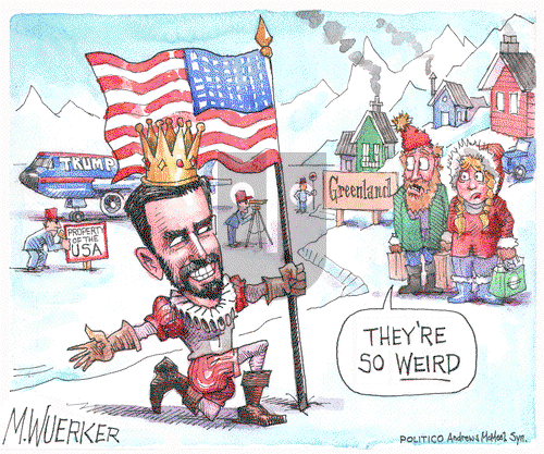 Matt Wuerker on Wednesday January 8, 2025 Comic Strip