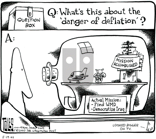 Tom Toles on Monday May 19, 2003 Comic Strip
