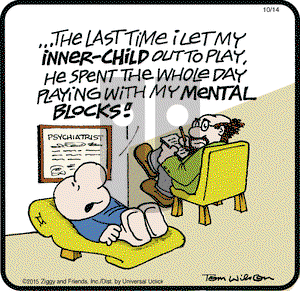 Ziggy on Wednesday October 14, 2015 Comic Strip