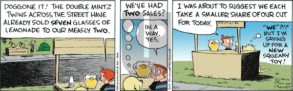 Red and Rover on Monday August 11, 2014 Comic Strip