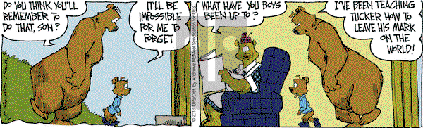 The Grizzwells on Tuesday January 2, 2018 Comic Strip