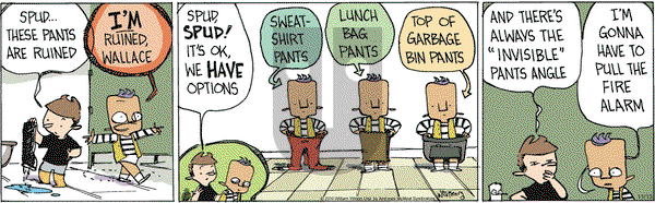 Wallace the Brave on Wednesday November 13, 2019 Comic Strip