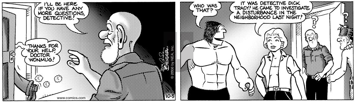 Alley Oop - Thursday October 5, 2006 Comic Strip
