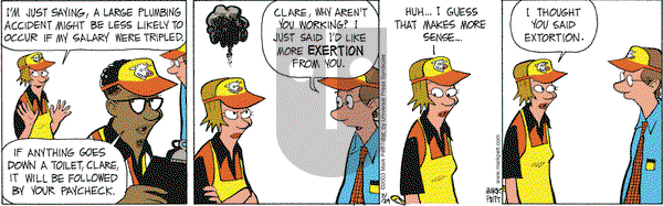 Lucky Cow on Monday August 4, 2003 Comic Strip