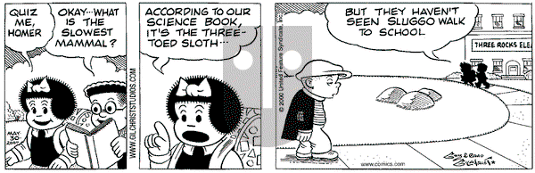 Nancy on Tuesday May 30, 2000 Comic Strip