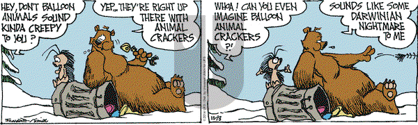 The Grizzwells on Wednesday December 3, 2014 Comic Strip