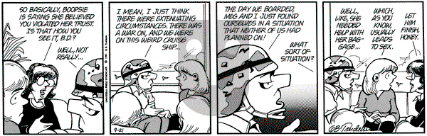 Doonesbury on Saturday September 21, 1991 Comic Strip