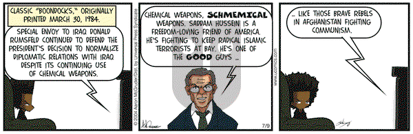 The Boondocks - Friday July 9, 2004 Comic Strip