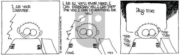 The Buckets on Saturday October 23, 1999 Comic Strip