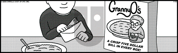 F Minus on Saturday January 12, 2008 Comic Strip