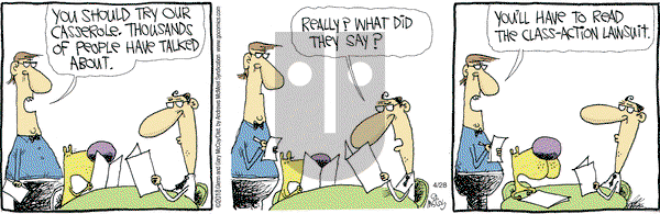 The Duplex on Saturday April 28, 2018 Comic Strip