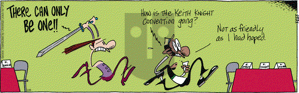 The Knight Life on Friday February 8, 2013 Comic Strip