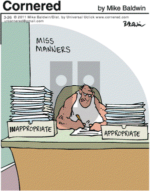 Cornered on Saturday March 26, 2011 Comic Strip