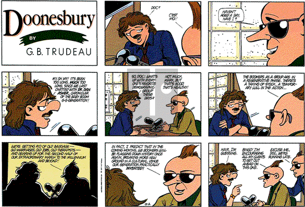 Doonesbury on Sunday December 2, 1990 Comic Strip