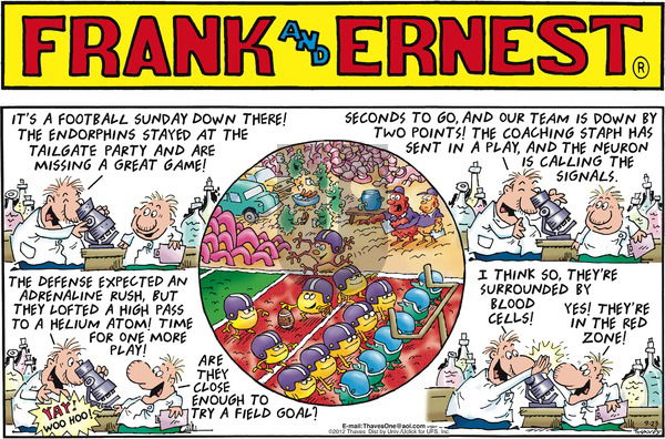 Frank and Ernest on Sunday September 23, 2012 Comic Strip