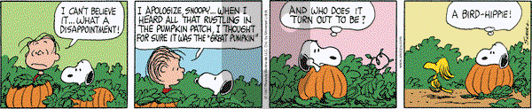 Peanuts - Saturday November 1, 2014 Comic Strip