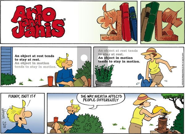 Arlo and Janis on Sunday July 23, 2017 Comic Strip
