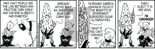 Cow and Boy Classics on Friday February 15, 2008 Comic Strip