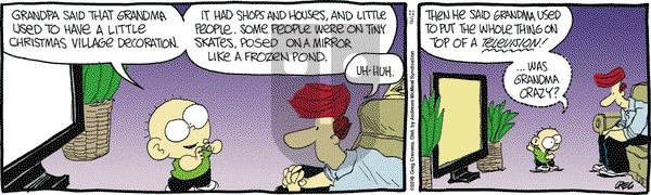 The Buckets on Saturday December 8, 2018 Comic Strip