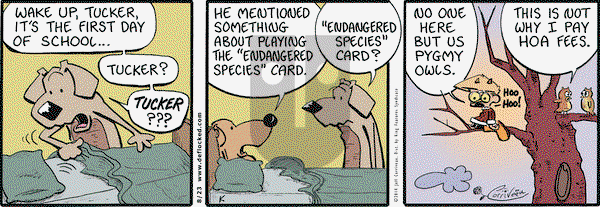 DeFlocked on Saturday August 23, 2014 Comic Strip