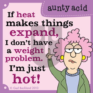 Aunty Acid on Sunday October 27, 2013 Comic Strip