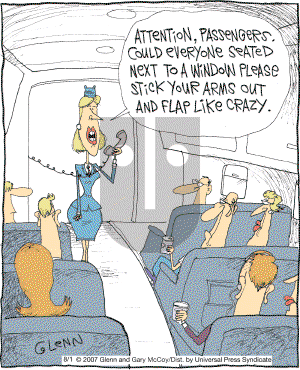 The Flying McCoys on Wednesday August 1, 2007 Comic Strip