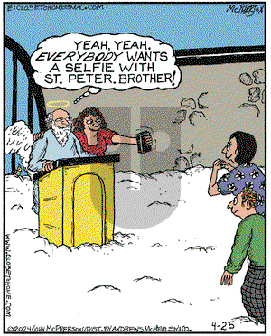 Close to Home on Thursday April 25, 2024 Comic Strip