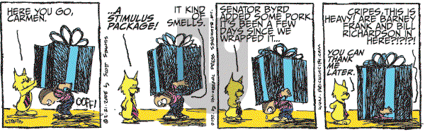 Prickly City on Thursday February 21, 2008 Comic Strip