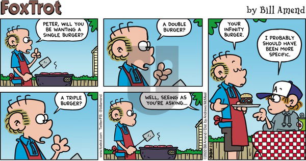 FoxTrot - Sunday July 3, 2022 Comic Strip