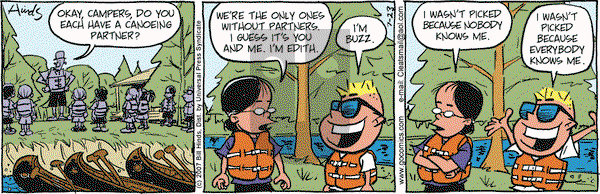 Cleats on Monday July 23, 2007 Comic Strip