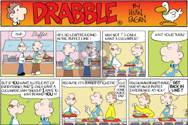 Drabble on Sunday September 25, 2011 Comic Strip