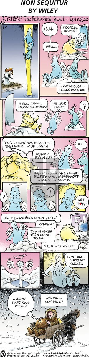 Non Sequitur on Sunday April 6, 2014 Comic Strip