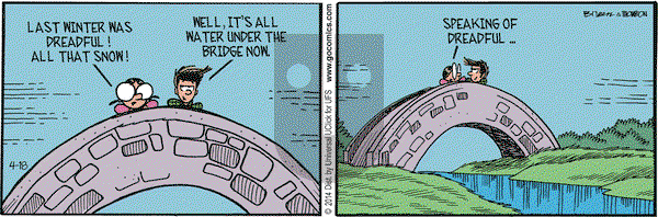 Grand Avenue on Friday April 18, 2014 Comic Strip