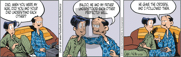 Baldo on Tuesday June 26, 2012 Comic Strip