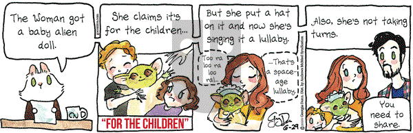 Breaking Cat News on Monday June 29, 2020 Comic Strip