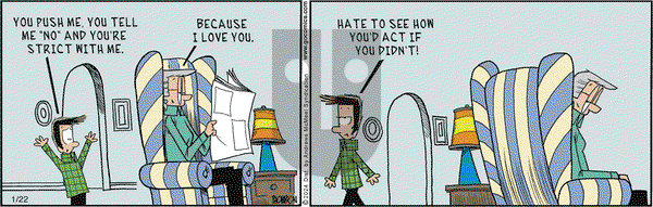 Grand Avenue on Monday January 22, 2024 Comic Strip