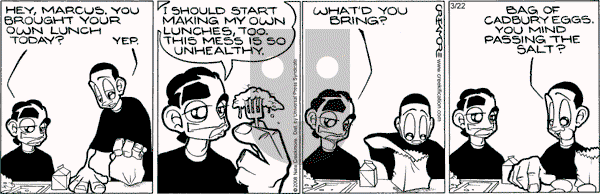 Maintaining on Saturday March 22, 2008 Comic Strip