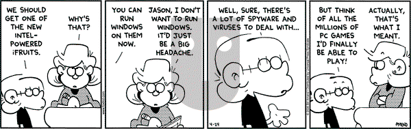 FoxTrot on Monday April 24, 2006 Comic Strip
