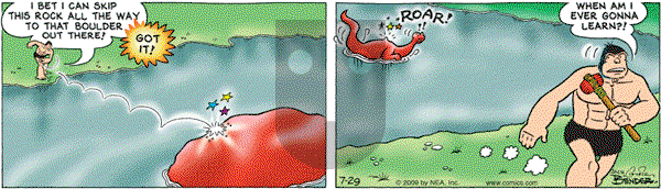 Alley Oop on Wednesday July 29, 2009 Comic Strip