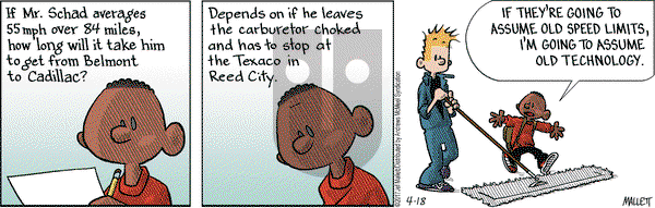 Frazz on Tuesday April 18, 2017 Comic Strip