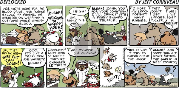 DeFlocked on Tuesday October 7, 2008 Comic Strip