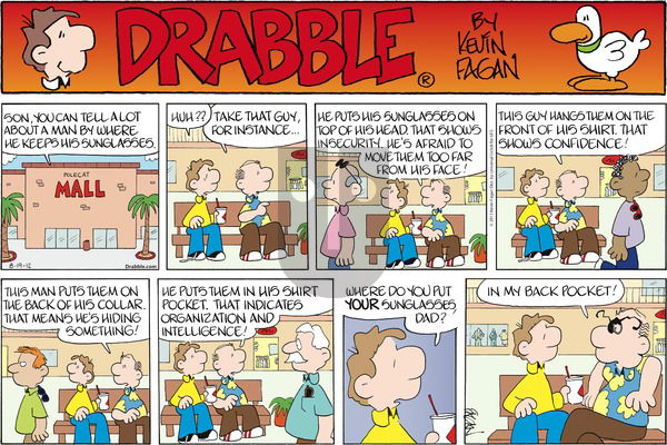 Drabble on Sunday August 19, 2012 Comic Strip