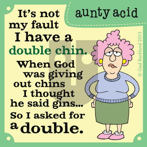 Aunty Acid - Sunday October 20, 2013 Comic Strip