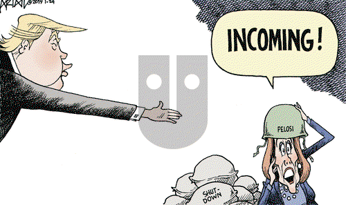 Robert Ariail on Thursday January 24, 2019 Comic Strip