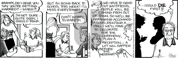 For Better or For Worse on Thursday August 22, 2002 Comic Strip
