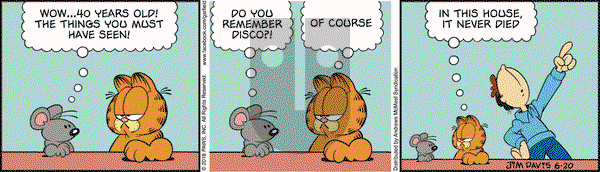 Garfield on Wednesday June 20, 2018 Comic Strip