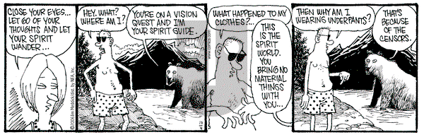 Monty on Wednesday October 4, 2006 Comic Strip