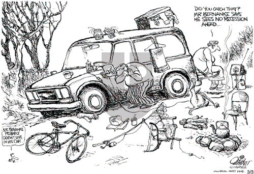 Pat Oliphant on Monday March 3, 2008 Comic Strip
