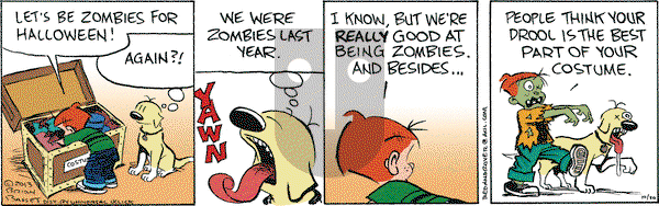 Red and Rover on Wednesday October 30, 2013 Comic Strip